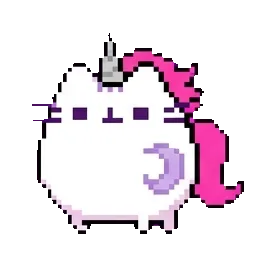Super pusheenicorn sprite