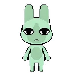 Green Bunny sprite