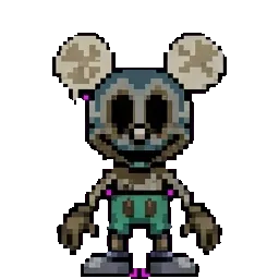 Photo Negative Micky sprite