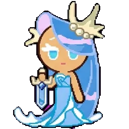 Sea fairy cookie sprite