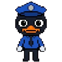Officer Duckman sprite