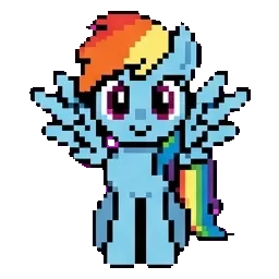 Rainbow dash sprite