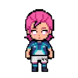 Hyoma Chigiri sprite