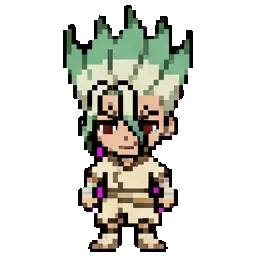 Senku Ishigami sprite