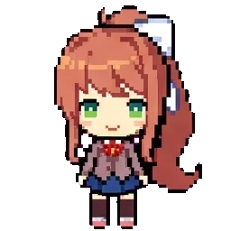 Monika sprite