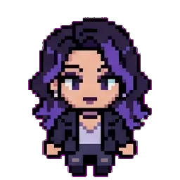 Lavender sparkle sprite