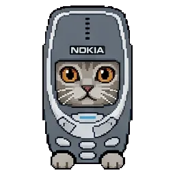 Кот Nokia sprite