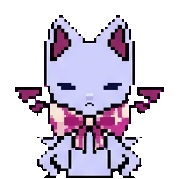 😼 - Badblueybow -💢 sprite