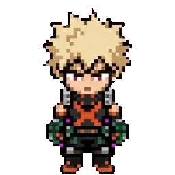 Katsuki Bakugou sprite