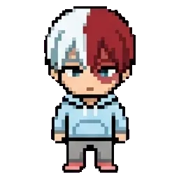 Shoto todoroki sprite