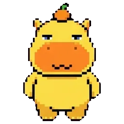Capybara Lulu Runs Hill  Noites sprite