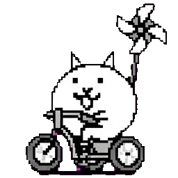 Tricycle cat sprite