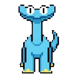 Cyan sprite