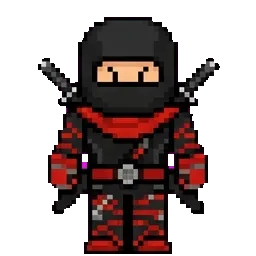 Red Ninja sprite
