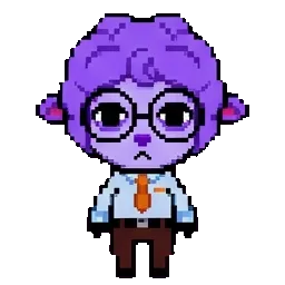 Secretary Mika sprite