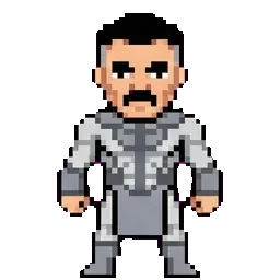 Mustache Mark sprite