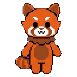 Chloe The Red Panda sprite