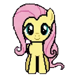 Flutter shy sprite