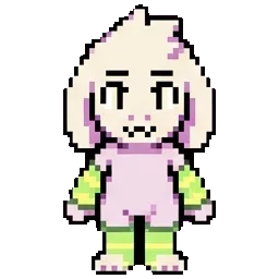 Asriel Dreemurr sprite