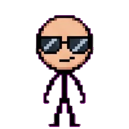 cool guy sprite