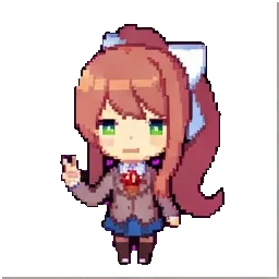Monika sprite