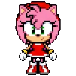 Amy Rose sprite