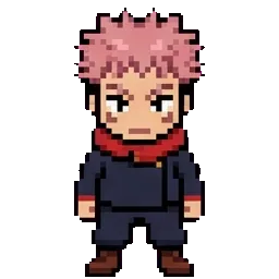 Yuji Itadori sprite