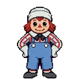 Raggedy Andy sprite