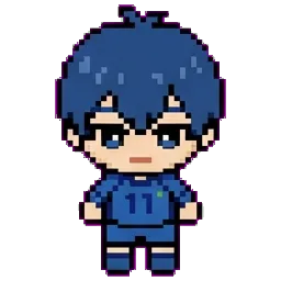 Isagi ! 𖥔 ݁ ˖   ✦ sprite