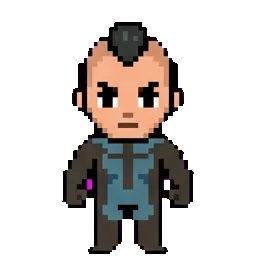Mohawk Mark sprite