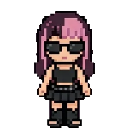 Megan Katseye sprite