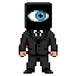 Mr. Black sprite