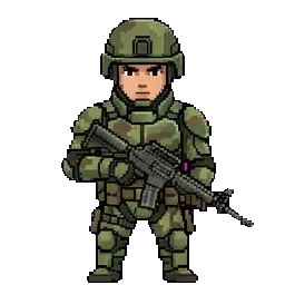 Soldier sprite