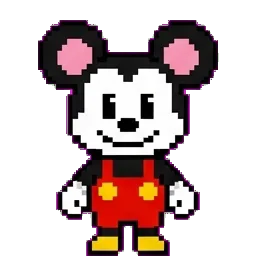 Mickey mouse sprite