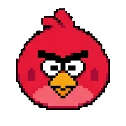 Talking Red Angry Brid sprite