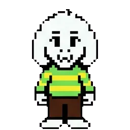 Asriel sprite