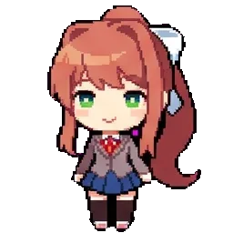 Monika sprite