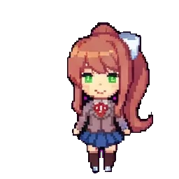 Monika sprite