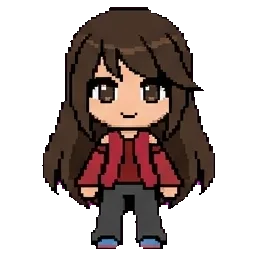 Nika girl sprite