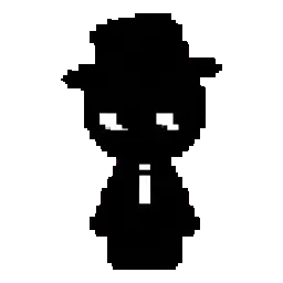 Mr Black sprite