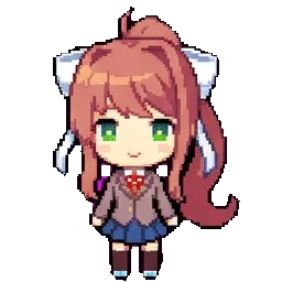 monika sprite