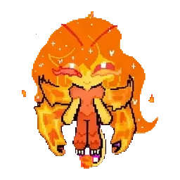 Crystal Phoenix cookie sprite