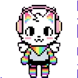 Rainbow Cat sprite