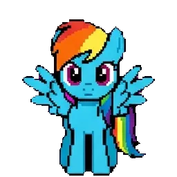 Rainbow dash sprite