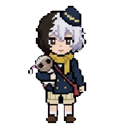 ‘•+• Q-! •+•’ sprite