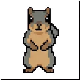 Squirrely Loo￼ sprite