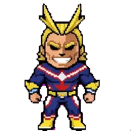 All might sprite