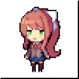 Monika sprite
