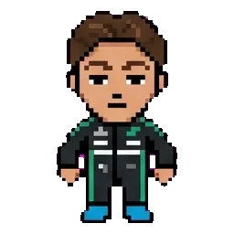 George Russell sprite
