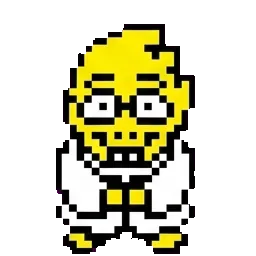 Alphys sprite